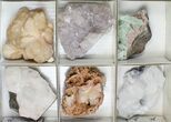 Mixed Indian Mineral & Crystal Flat - Pieces #95600-2